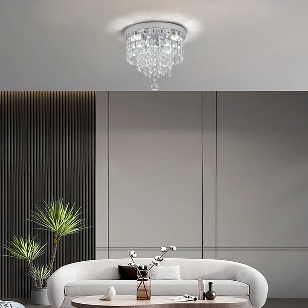 Kronleuchter, Moderne Design, LED Lyskilde,C250-BG, Kold Hvid