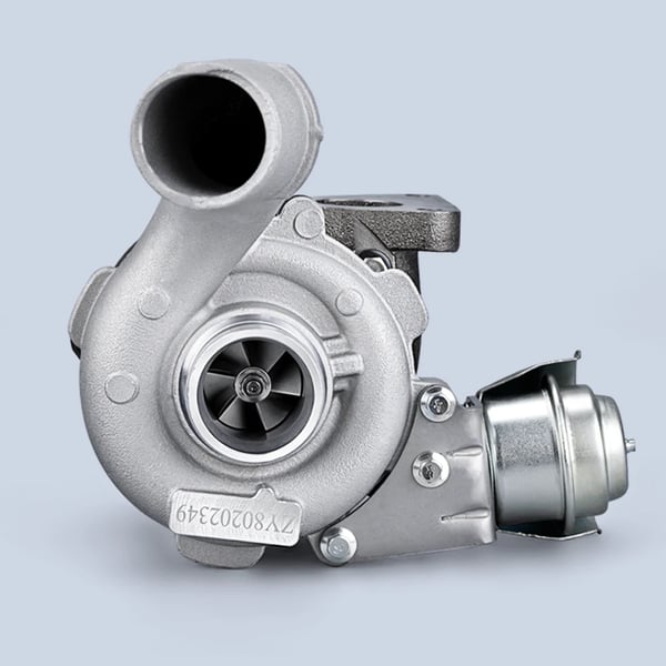 Turbocharger, Længde 27 cm, Bredde 22 cm, Højde 25 cm, Vægt 6 kg, Lejetype Journalleje