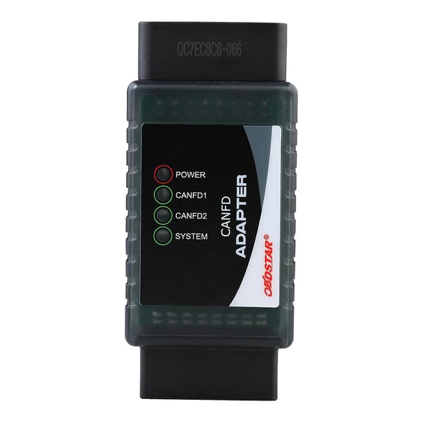 Diagnostisk adapter, 12 V, 0,1 kg, 9 cm x 5 cm x 5 cm, Kompatibel med X300 DP Plus, Understøtter CAN FD-protokoller