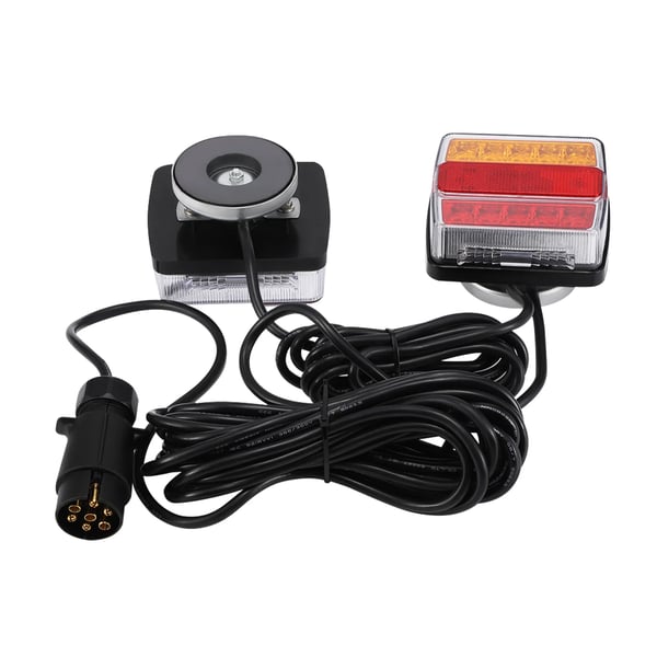 LED Trailer Baglygtsæt, 12V, Universel Kompatibilitet, Rød