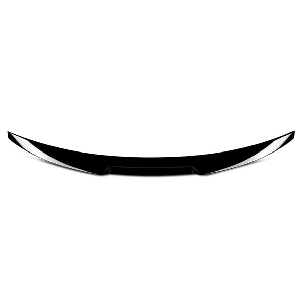 Spoiler, Skræddersyet Design, Holdbar Konstruktion,Glansende Sort