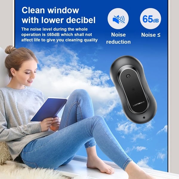 Robotvinduesrenser, AI-navigation, Multi-rengøringsindstillinger,Liectroux Yw810