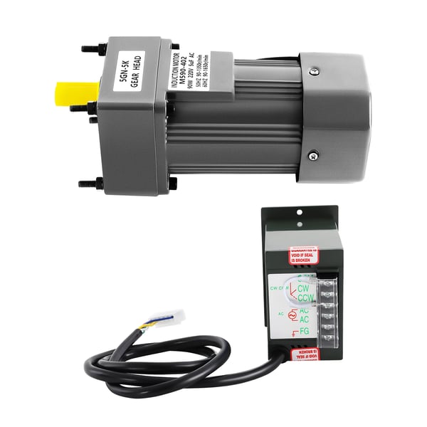 Gear Reducer Motor, Hastighedscontroller, Høj Moment Ydeevne,Mørk Grå