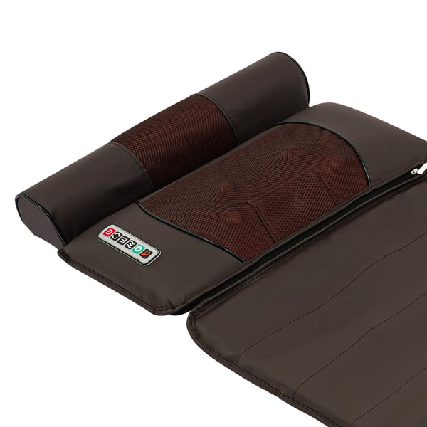 Massagepude, Vibrationsfunktion, Infrarød Opvarmning,Brun