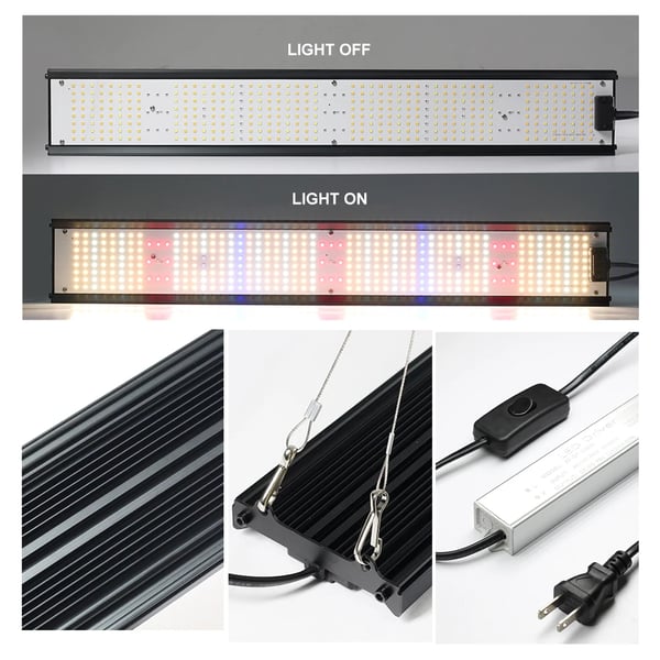 Fuldspektret LED vækstlys, 85W effekt, dæmpbar funktionalitet,85W