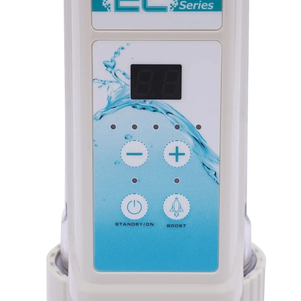 Klorsterilisator Generator, 8G/H Output, Justerbar Klor Concentration, Kompakt Design, Saltvand Kompatibilitet, Holdbar Plastkapsling