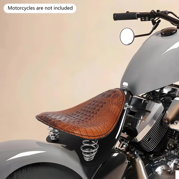 Motorcykelsædepude, Stødabsorption, Universel Kompatibilitet,Brun