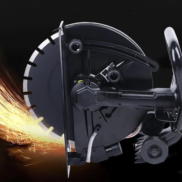 Pyörösaha, 2800W Teho, 4600rpm Nopeus,musta
