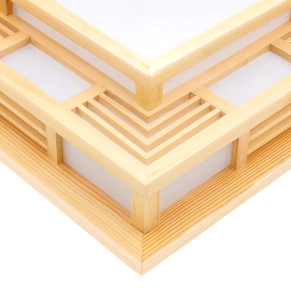 Loftlampe, Justerbar Tre-Farvet, Moderne Japansk Stil
