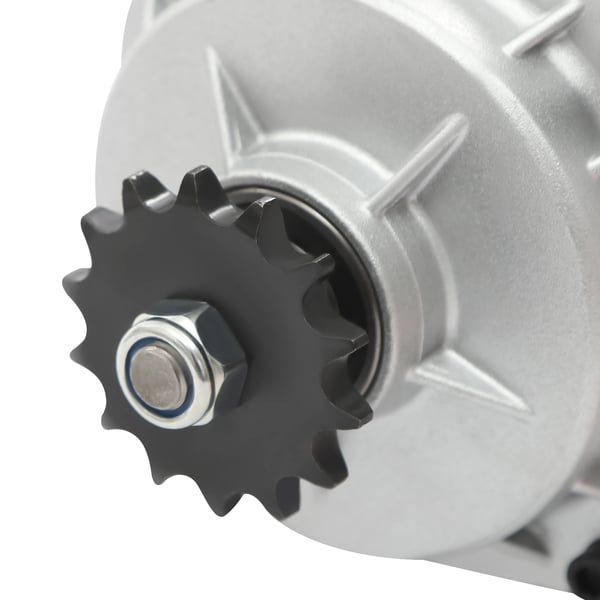 Elektrisk børsteløs motor kit, 48V, 1000W, 3-trins transmission, 3,35 N·m moment, kompatibilitet med elcykler og el-trehjulere