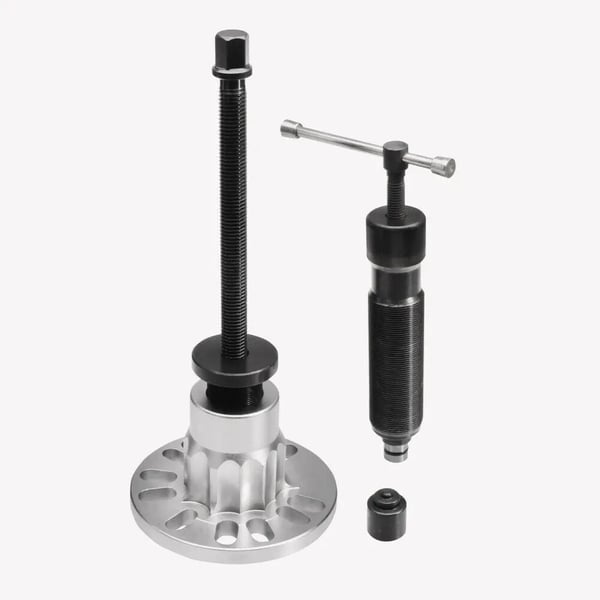 Hjulnavsaftrækker, 10-ton hydraulisk kraft, 45# kulstofstål, 4-huls og 5-huls kompatibilitet, vægt 5 kg, dimensioner 20 x 15 x 5 cm