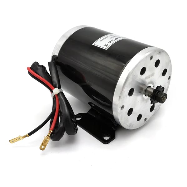 Elektrisk Motor, 800W Effekt, Børsteløs Teknologi,sort