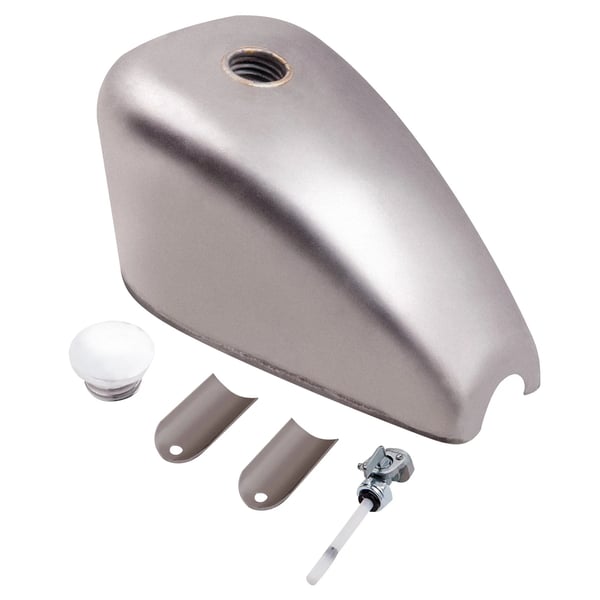 Gas Tank til Harley-Davidson Sportster, 2,4 Gallon Kapacitet, Holdbar Jernkonstruktion, Nem Installation
