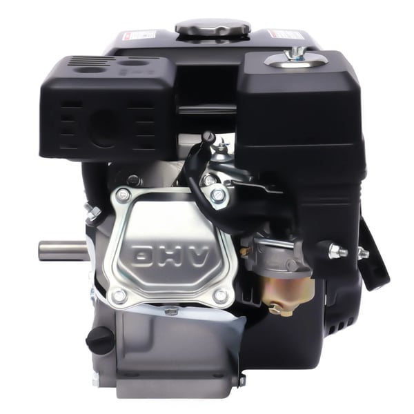 Benzinmotor, 5,1 kW effekt, 215 ml slagvolumen, 4-takts OHV, 3,6 L brændstoftankkapacitet, rekylstartmode