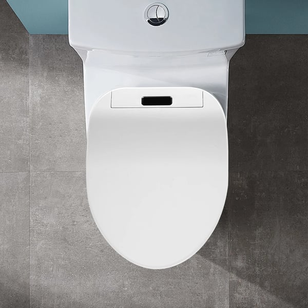 Smart Bidet Toilet Seat, Flere Rengøringsmuligheder, Sikkerhedsfunktioner,HVID