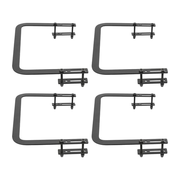 Madras Glides stopper, Justerbar pasform, Holdbar stål konstruktion,sort