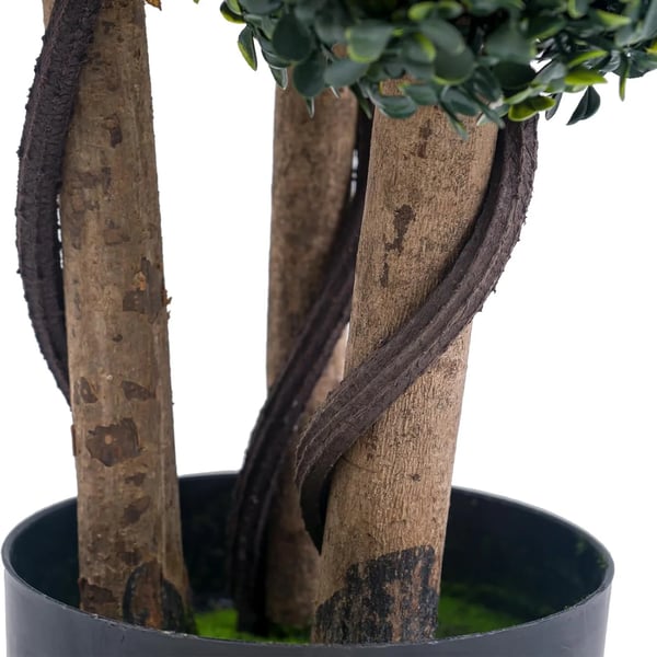 Topiary-puu, realistinen tekokasvi, huoltovapaa koriste,Vihreä, 90cm