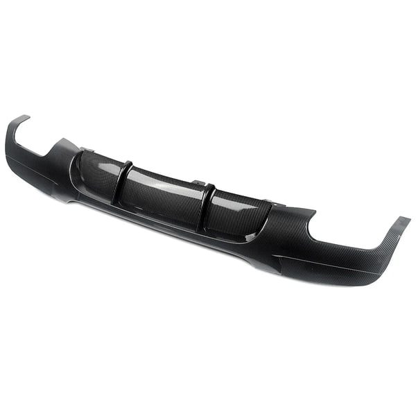 Bageste Lip Diffuser, Sporty Æstetik, Quad Udstødningskompatibilitet,kulstoflook