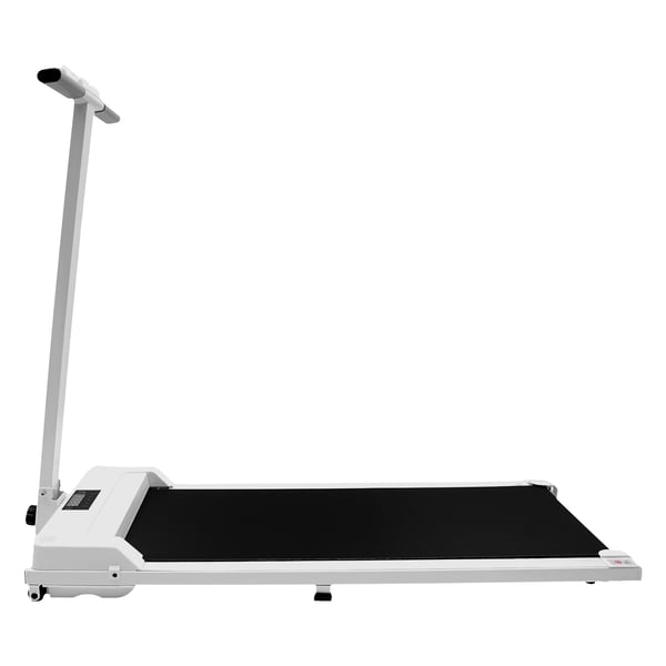 Elektrisk Løbebånd, 2 i 1 Alsidig Design, Maksimal Belastning 180 kg,HVID