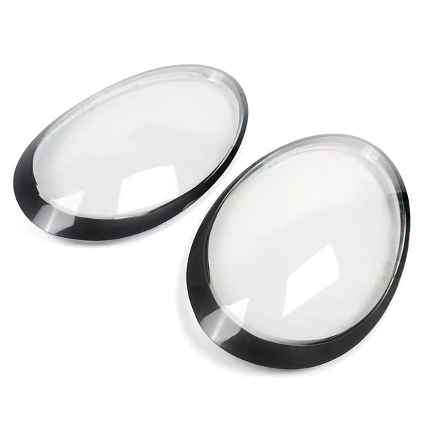 Forlygte Linse Dæksel, Holdbar Polycarbonat, Klar Linse,par