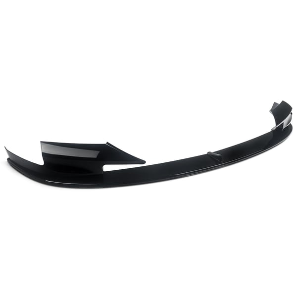 Bumperlip, holdbart ABS-plast, nem installation, kompatibel med BMW,glansende sort