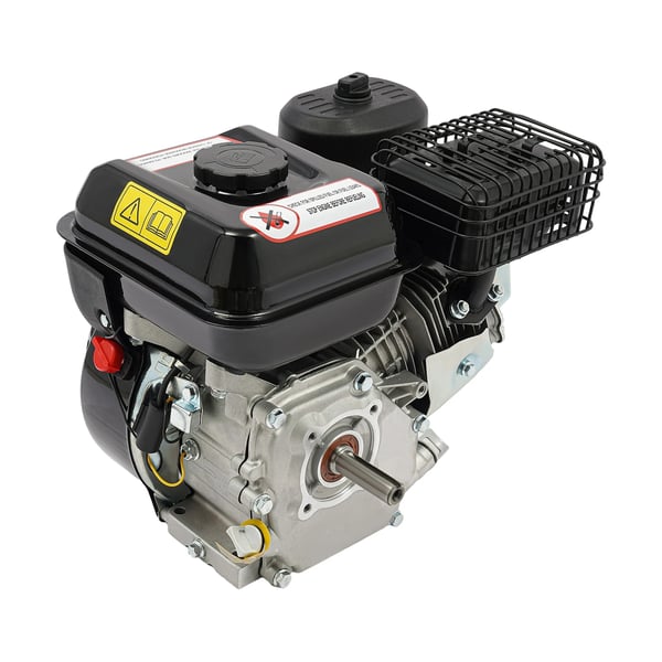 Bensiini moottori, 7.5HP, 212cc, 3600rpm, 3.6L polttoainesäiliö, vetokäynnistys