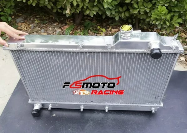 Radiator, legeret aluminium, designet til 1.6L/1.8L motorer, kompatibel med Mazda MX5 1990-1997, placering på køretøjet: forrest