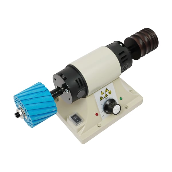 Læder Poleringsmaskine, 350W Effekt, 0-8000rpm Hastighed,Hvid