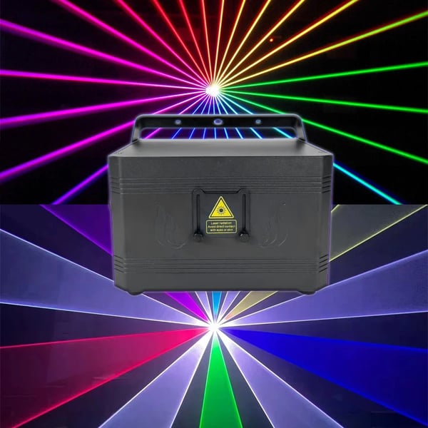Laservaloprojektori, Bluetooth-ohjaus, DMX512-tuki,EU-pistoke
