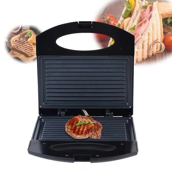 Elektrisk Indendørs Grill, Dobbelt-Sidet Opvarmning, Justerbar Temperaturkontrol
