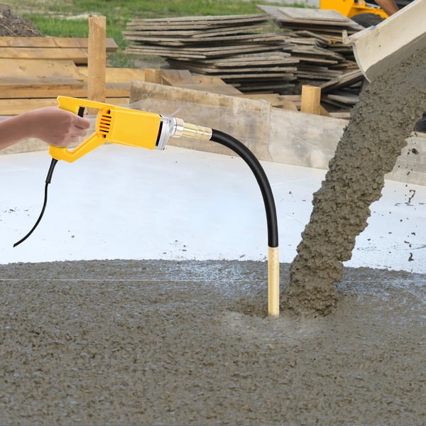 Betonvibrator, Høj ydeevne, Bærbar og Håndholdt,Gul