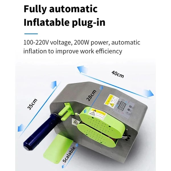 Luftpude Pudeproducent, Automatisk Udfyldning, Alsidig Kompatibilitet,220V, EU-standard