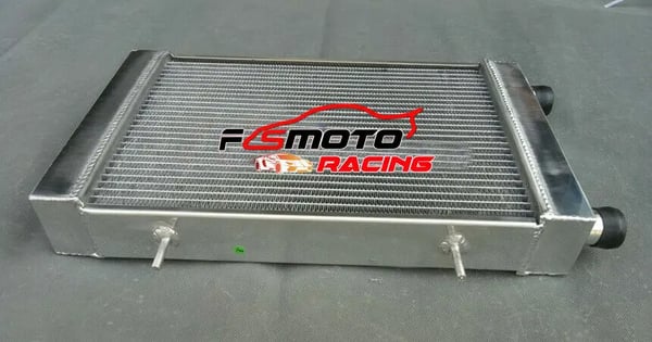 Radiator, 62MM, 3 Rækker, Kerne Størrelse 395mm x 268mm x 62mm, Samlet Størrelse 500mm x 331mm x 106mm, Kompatibel med Lotus Europa Coupe S1 1.5/1.6L