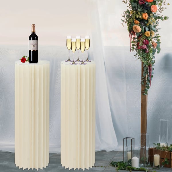 Blomsterställning, Robust Konstruktion, Lätt Montering,VIT