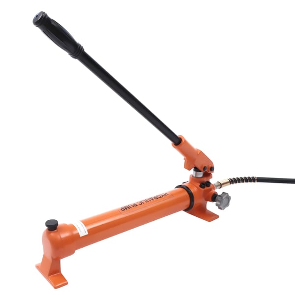 Hydraulisk Manuel Pumpe, 900cc Olievolumen, 60~70Mpa Udgiftstryk,ORANGE RØD
