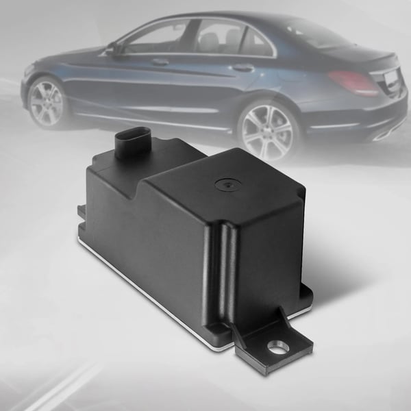 Spændingskonverteringsmodul, 18 cm længde, 18 cm bredde, 7 cm højde, 500 g vægt, kompatibel med Mercedes-Benz køretøjer