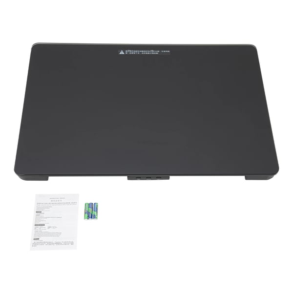 Kæledyrsvægt, LCD-display, 100 kg vægtkapacitet,sort