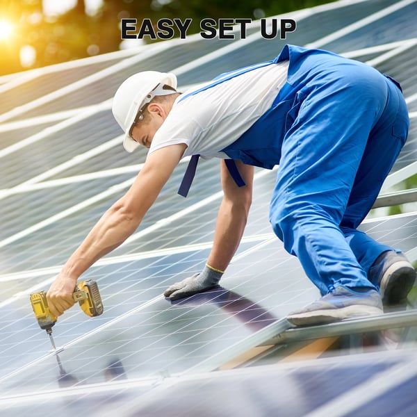 Solpanel, Høj Effektivitet, Lang Levetid,300W