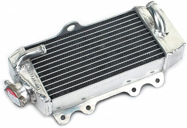 Radiator, Kerne Størrelse: 8.58"x4.64"x1.5", Samlet Størrelse: 12.83"x5.15"x3.97", Materiale: Aluminium, Kompatibilitet: Yamaha YZ85 (2002-2021)
