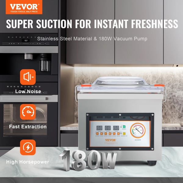 Kammer Vakuumforsegler, Stærk Vakuumpræstation, Brugervenlige Funktioner,DZ-260C
