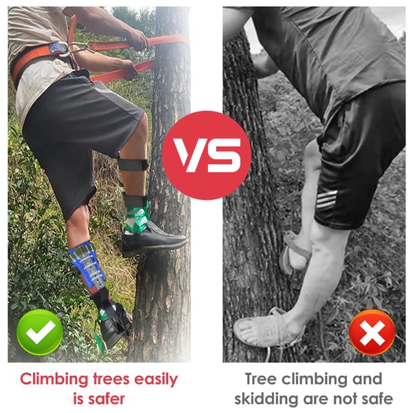Træklatringsspidser, Ergonomisk Design, 150 kg Belastningsevne,blå