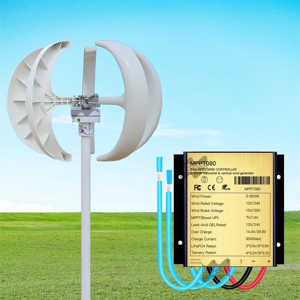 MPPT-controller, vandtæt design, bred kompatibilitet,800W MPPT-controller, 30A, 12V 24V