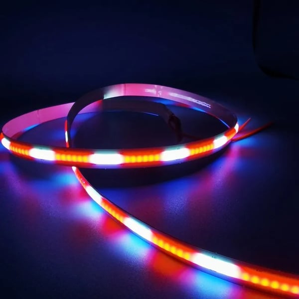 SK6812 RGB COB LED-stripe, 332 LED/m, Drøm Farveskift,1m