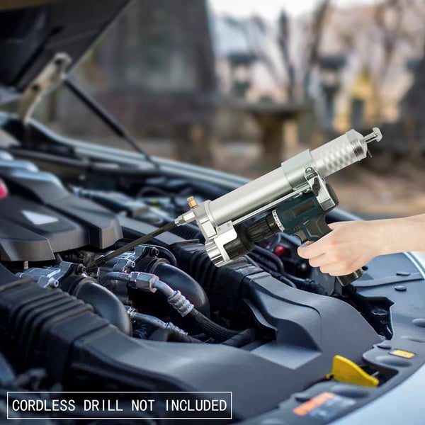Fettpistoladapter, Högtryck, Lättviktsdesign,GRÅ