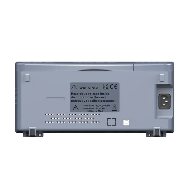 Digitalt oscilloskop, 500MHz båndbredde, 2GSa/s samplingshastighed med bølgeformgenerator,DSO2D50