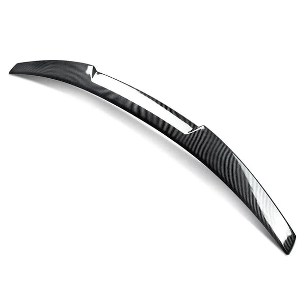 Bagspoiler, M4 stil, kompatibilitet med Audi A5 B8,Kulfiberlook