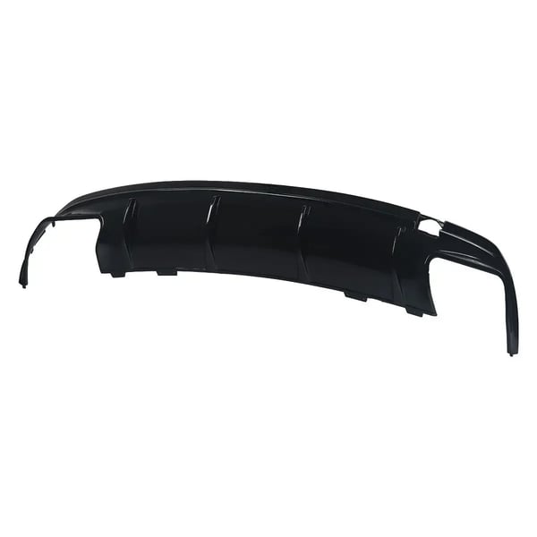 Bageste kofanger diffuser, ABS plast, kompatibel med flere modeller,Glansende Sort