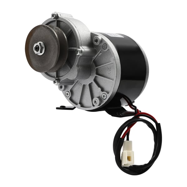 Vaihdevaimennettu sähkömoottori, 250W teho, säädettävä nopeus,0, 12V