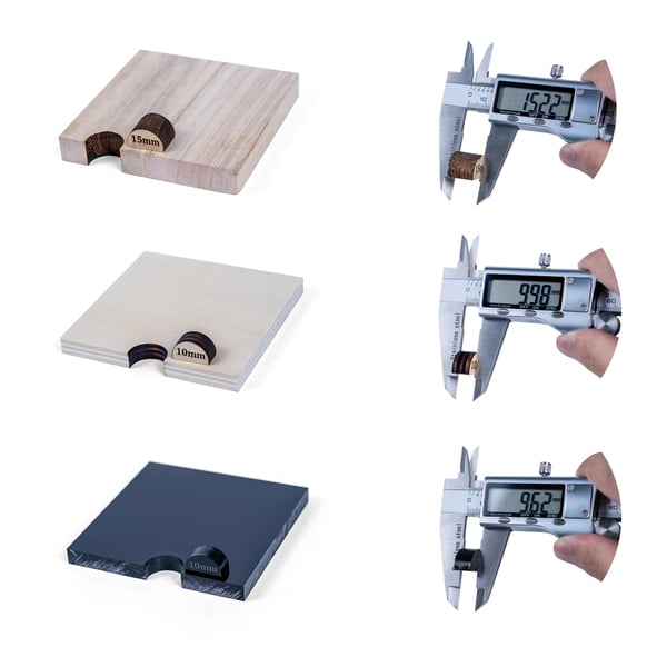 Lasergravyr, 5.5W diodlaser, Snabb fast fokusdesign, Hela metallstrukturen, Maximal skärtjocklek 15mm trä, Maximal skärtjocklek 10mm akryl