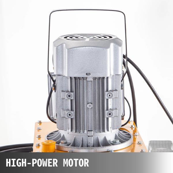 Hydraulisk Pumpe, 750W Motor, 7L Oliekapacitet,Enkelt-Solenoid, EU